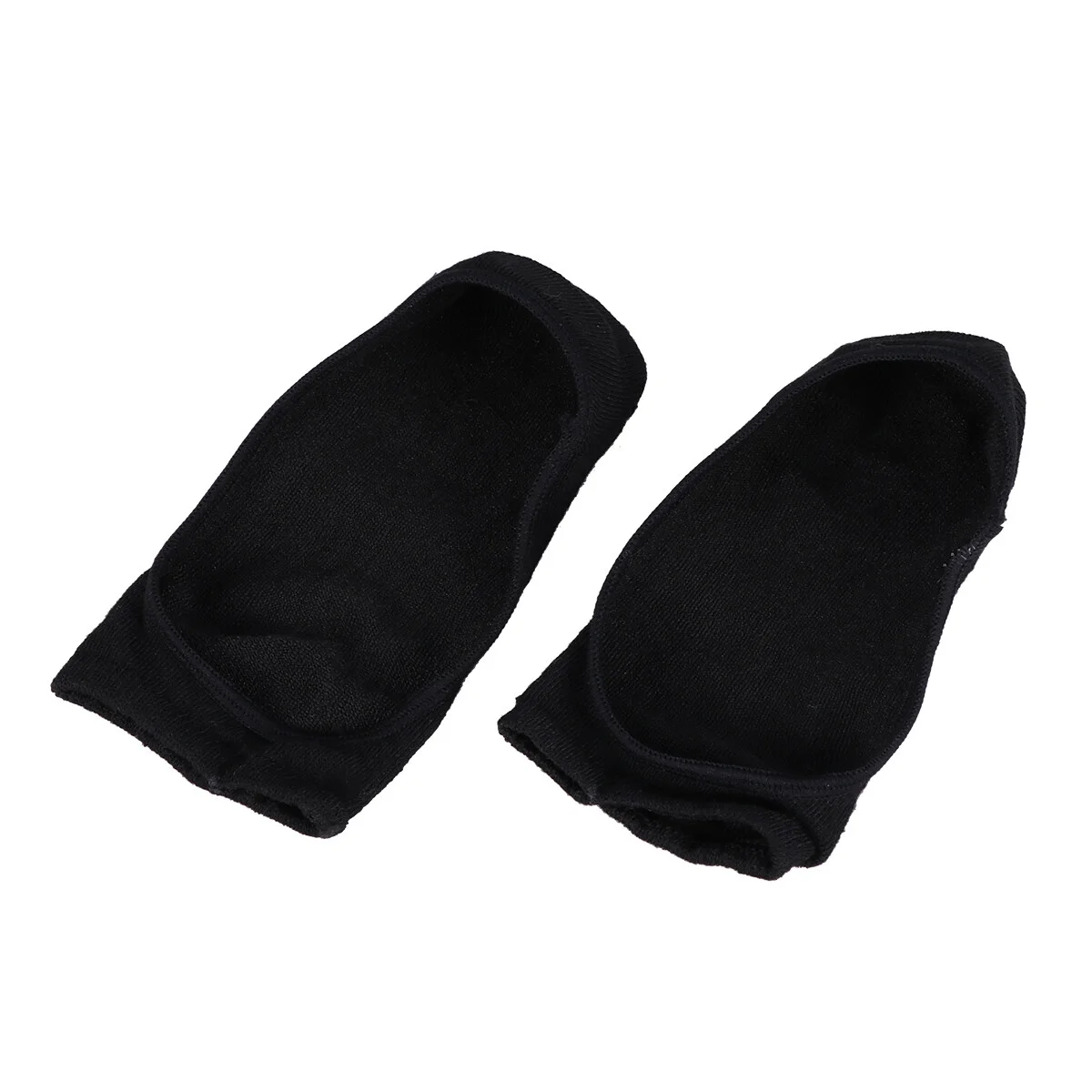 

3 Pairs of Silicone Socks Anti-Skid Boat Socks Invisible Socks Shallow Mouth Socks (Black)