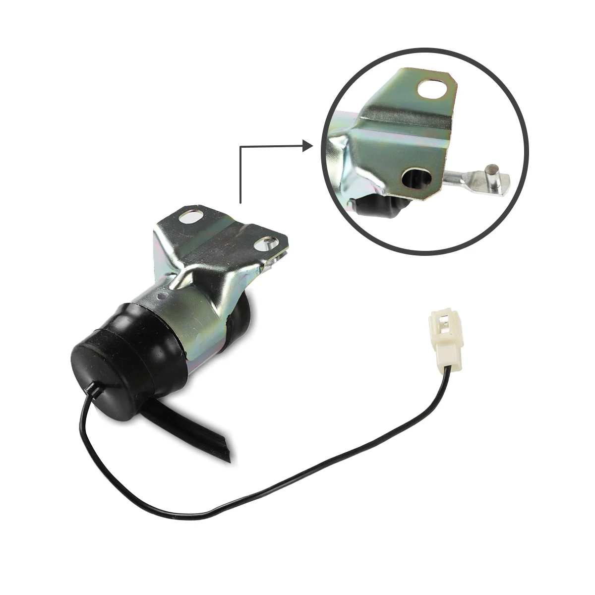 052600 -1000 15471-60010 Соленоид остановки топлива 12 В -1001 Для Kubota KX161-2 V2203 KX101 Z482 D722 KX161 KX151