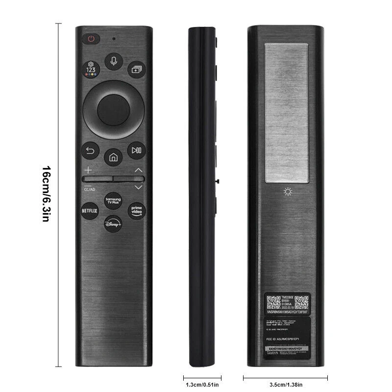 Перезаряжаемый голосовой пульт дистанционного управления для Samsung BN59-01385A Solar USB