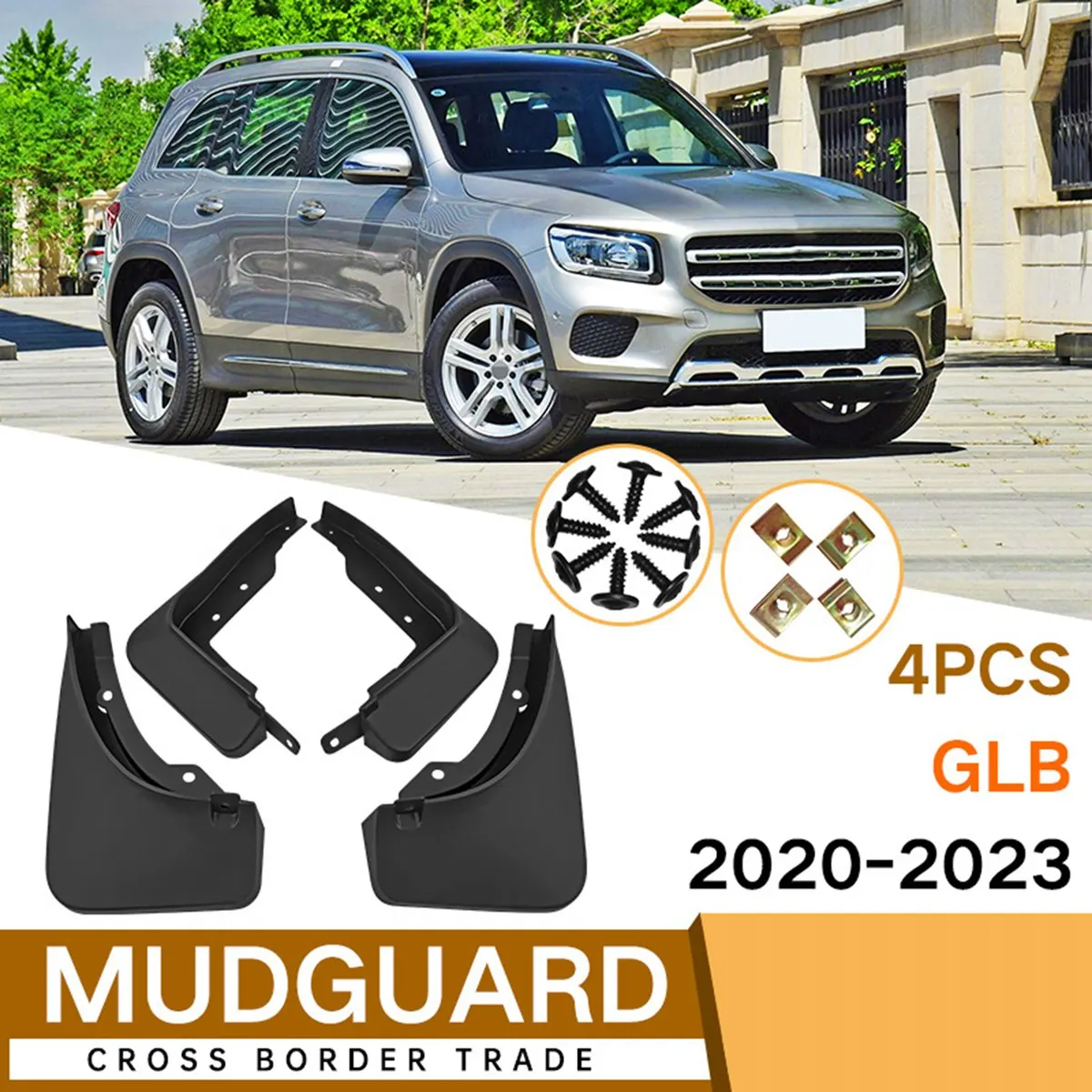 

Car Mudflapor for Mercedes-Benz GLB X247 2020-2023 Fender Mud Guard Flap Splash Flaps Mudguards Accessories