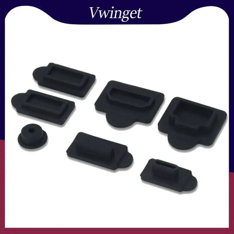 

Black Dust Filters Small And Convenient Anti-dust Plug Cover Durable Dustproof Dust Plug Gaming Accessories For Ps5 Mainframe