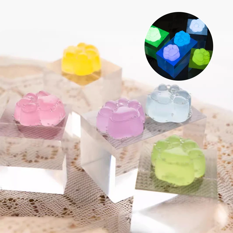 5 шт. Kawaii серебристые игрушки для сжатия кошачьей лапы игрушка декомпрессии с