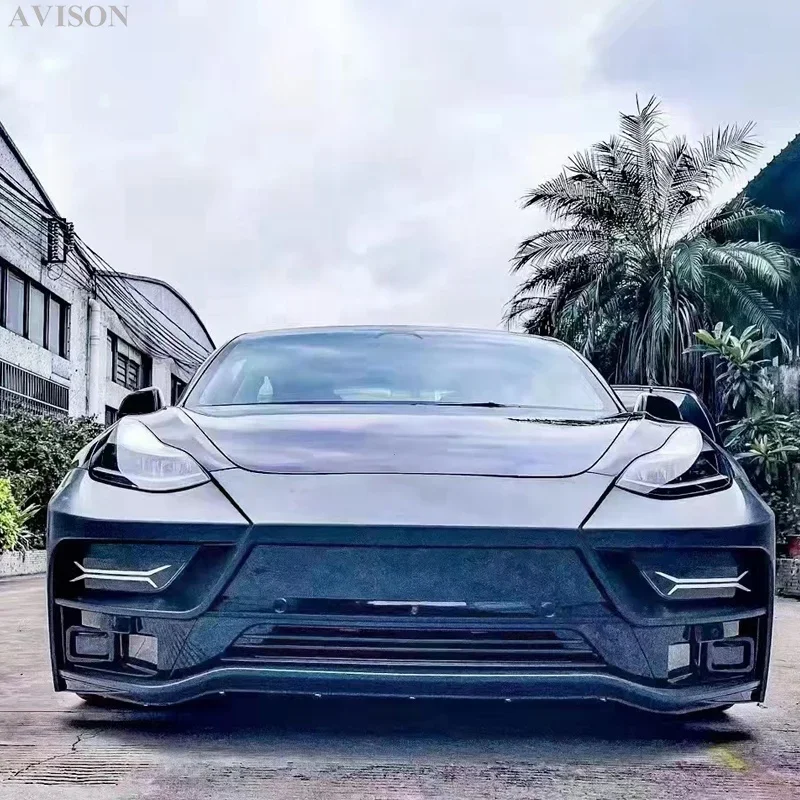 Режим startech модели 3 для Tesla model 2018-2022 года подтяжка лица модель стиль с передним