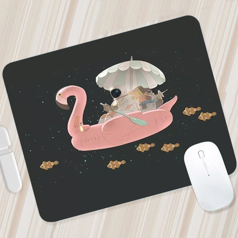 

Astronaut Mouse Gamer Girl Mousepad Company Desk Mat Gaming Laptop Mause Pad Pc Accessories Game Mats Anime Computer Table Cute