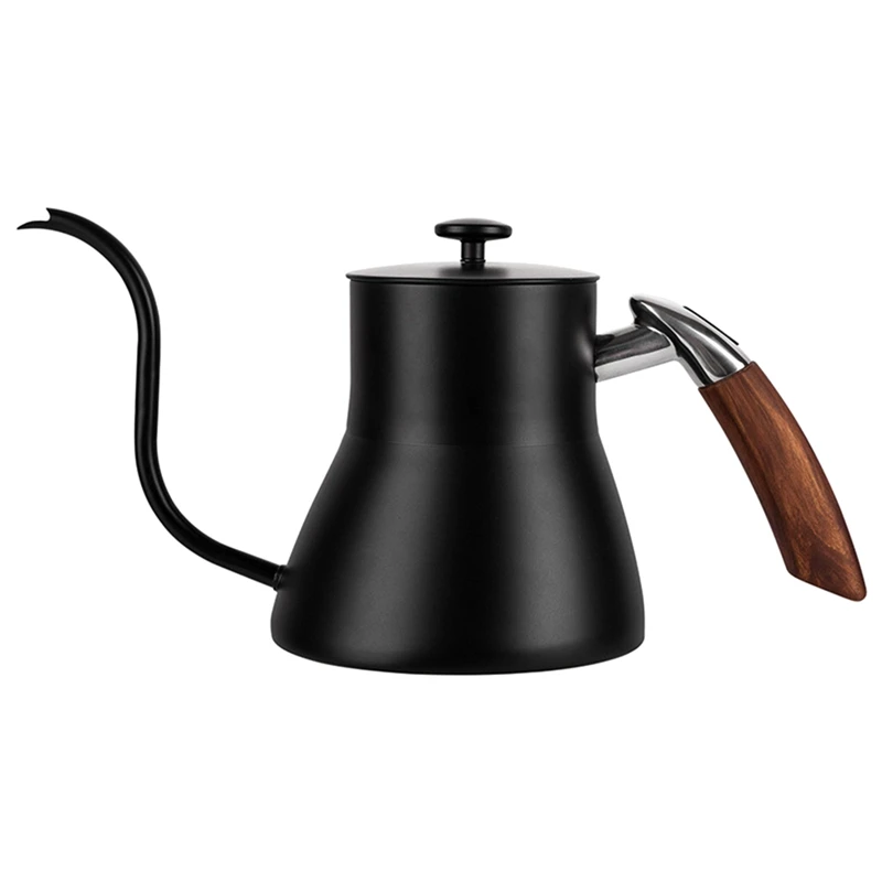 

Pour over Coffee Drip Kettle 800Ml Coffee Tea Pot Non-Stick Coating Stainless Steel Drip Kettle Swan Neck Thin Mouth