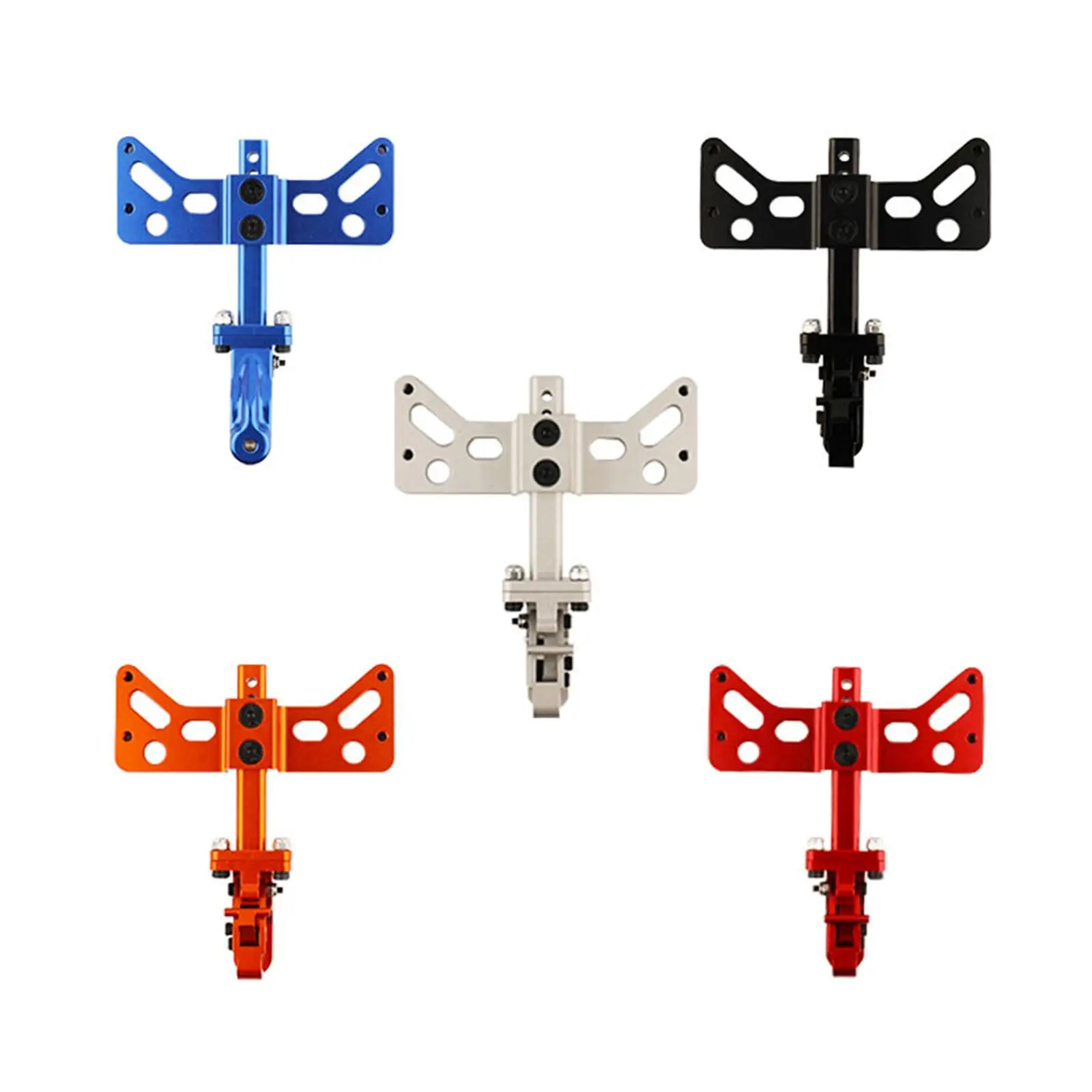 

1/6 Metal Adjustable Drop Trailer Hitch Receiver Replacements for Axial SCX6 RC Car Vehicles Crawler DIY Accessory