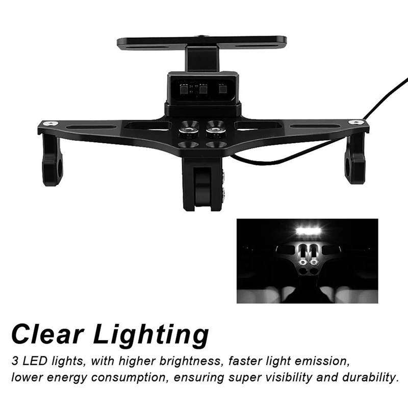 Универсальный мотоциклетный фиксатор крыльев держатель номерного знака