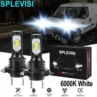 2x70W White Car LED Headlight Hi/Low Beam bulbs 6000K For Ram ProMaster 1500 2500 3500 2014-2019 Dodge Sprinter 2007 2008 2009