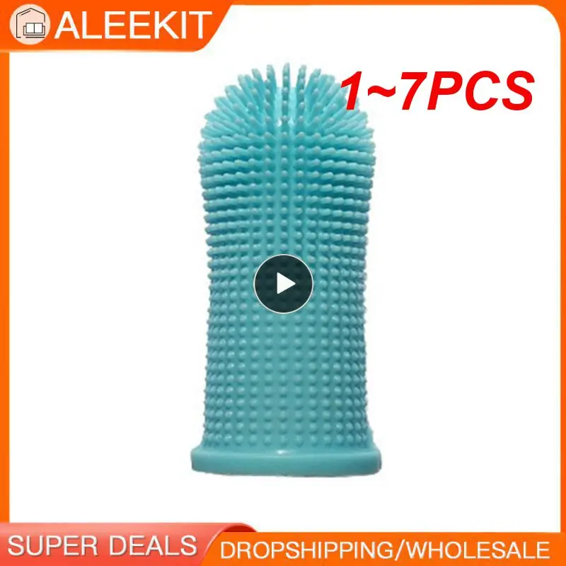 

1~7PCS Pet Dog Tooth Cleaner Tartar Removers Scraper Kit Stainless Steel Pet Oral Cleaning Tool Pet Dog Breath Fresher