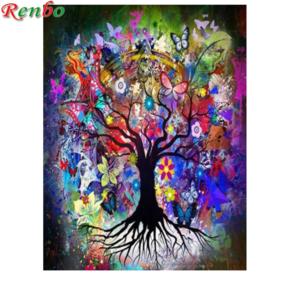 

Алмазная живопись «Древо жизни» Густава Климта 5D, алмазная живопись «сделай сам», скандинавский пейзаж, вышивка крестиком, мозаика, украшен...