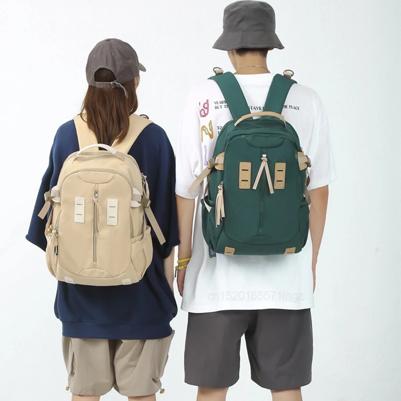 Mochila de viaje para niña, bolso de hombro escolar con múltiples bolsillos,...