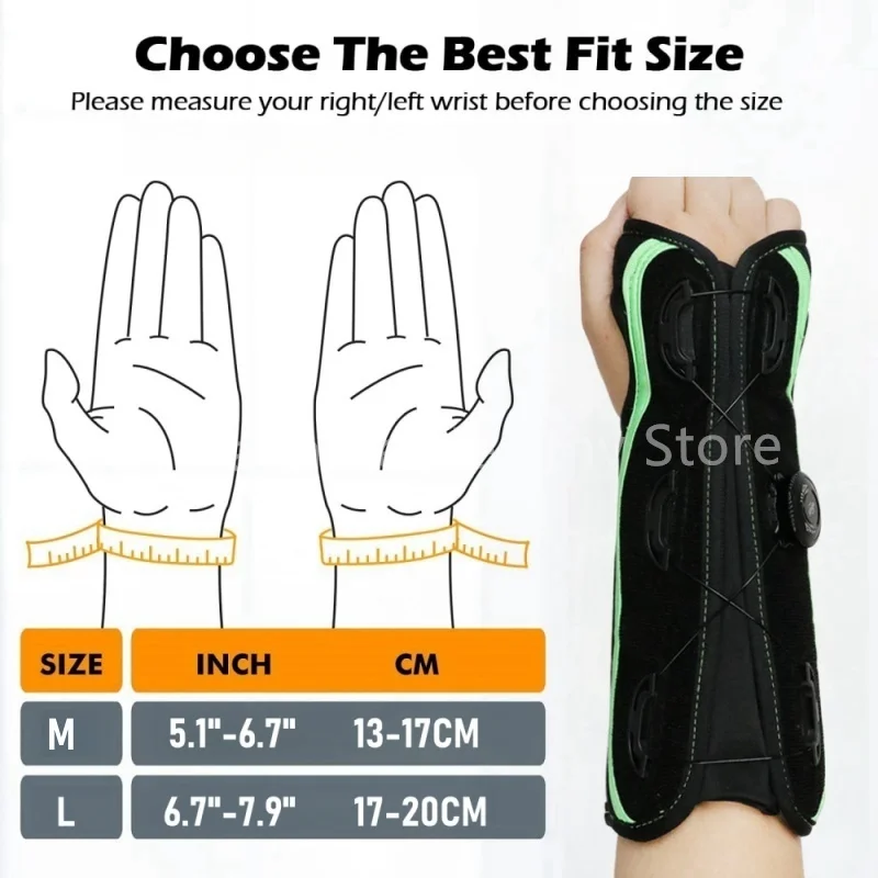 1 шт. шина из шпильки на запястье с улучшенной технологией уда бандаж для