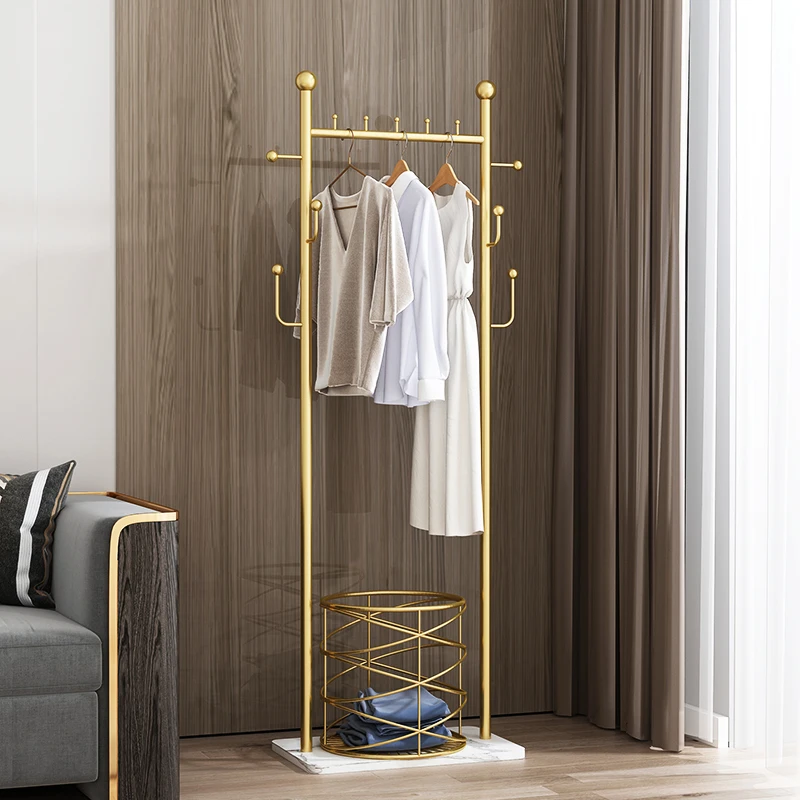 

Metal Entryway Clothing Rack Hat Stand Bedroom Decorative Shelf Clothes Dryer Rack Living Room Porte Manteau Home Furniture