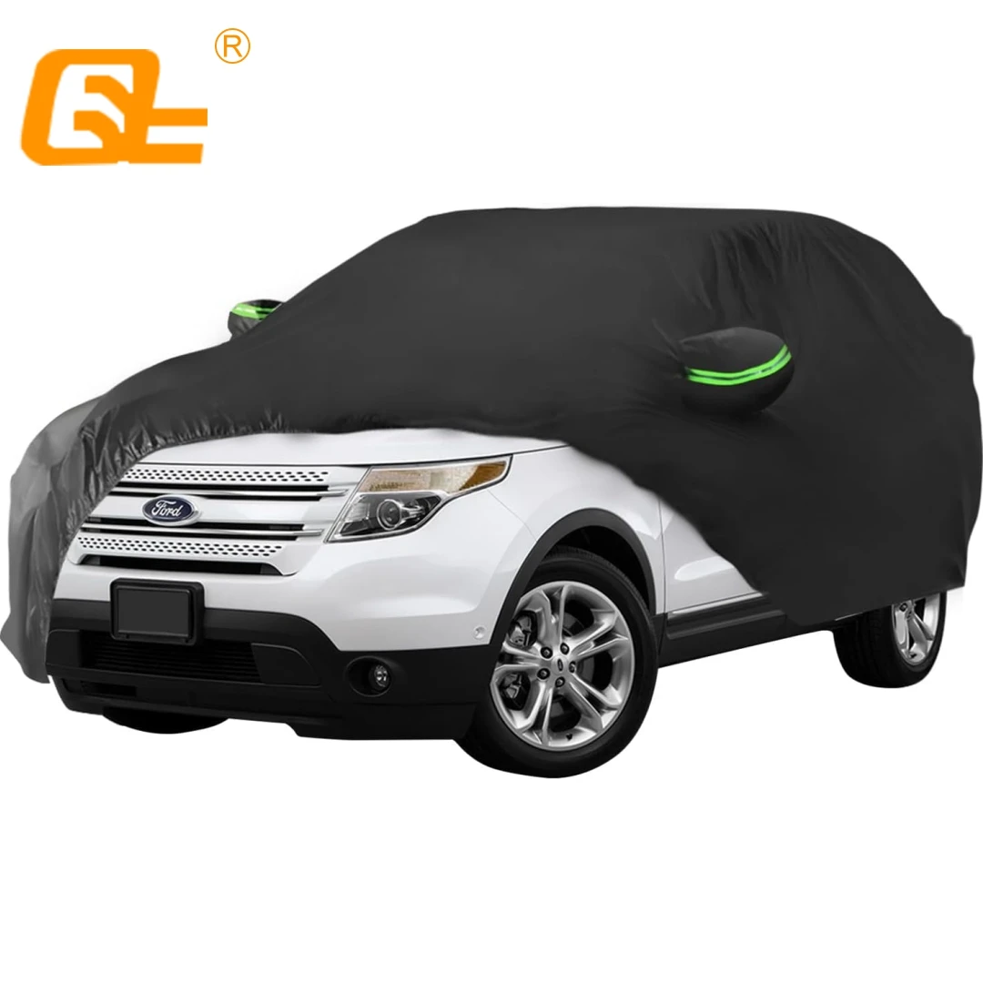 

Автомобильный чехол, совместимый с Ford Explore 2011-2024, ветрозащитный, всепогодный, водонепроницаемый, для защиты от солнца, дождя, УФ-пыли и снега, уличный чехол