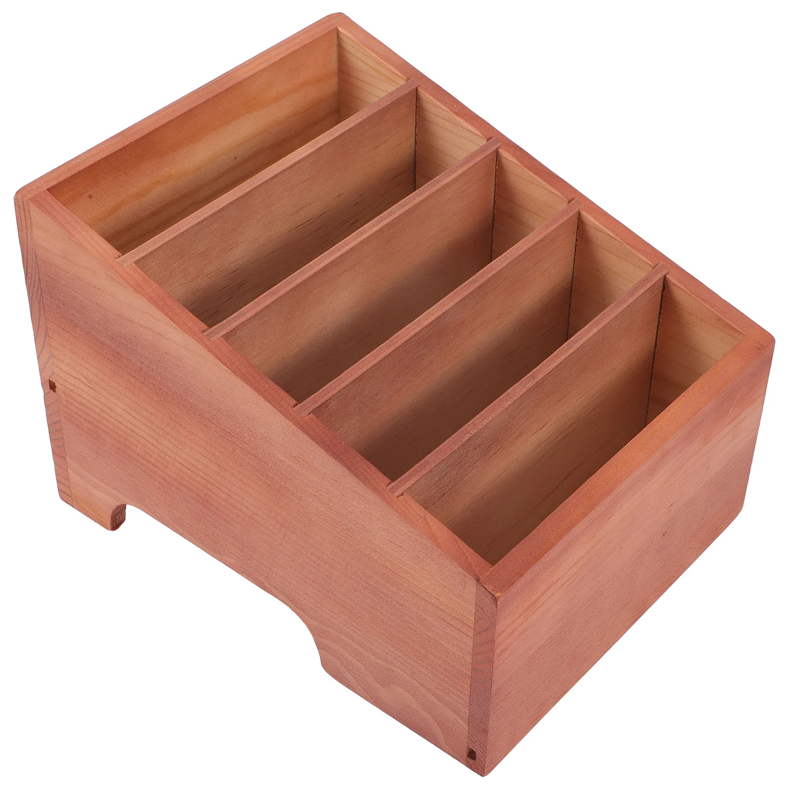 

Семейная коробка для хранения, настольный деревянный органайзер, держатель, настольный контейнер с дистанционным управлением для офиса