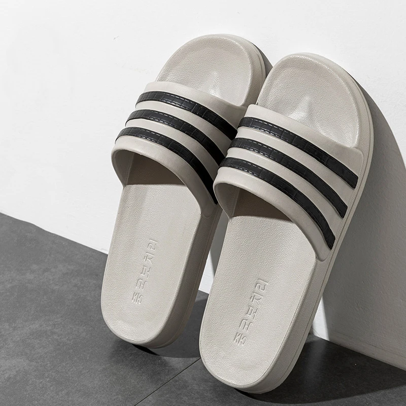 Шлепанцы для дома и ванной мягкие Нескользящие летняя повседневная обувь сланцы