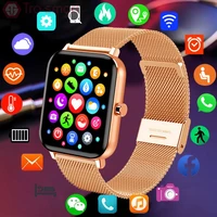 full touch smart watch women men smartwatch electronics smart clock for android ios fitness tracker square sport smart watch
