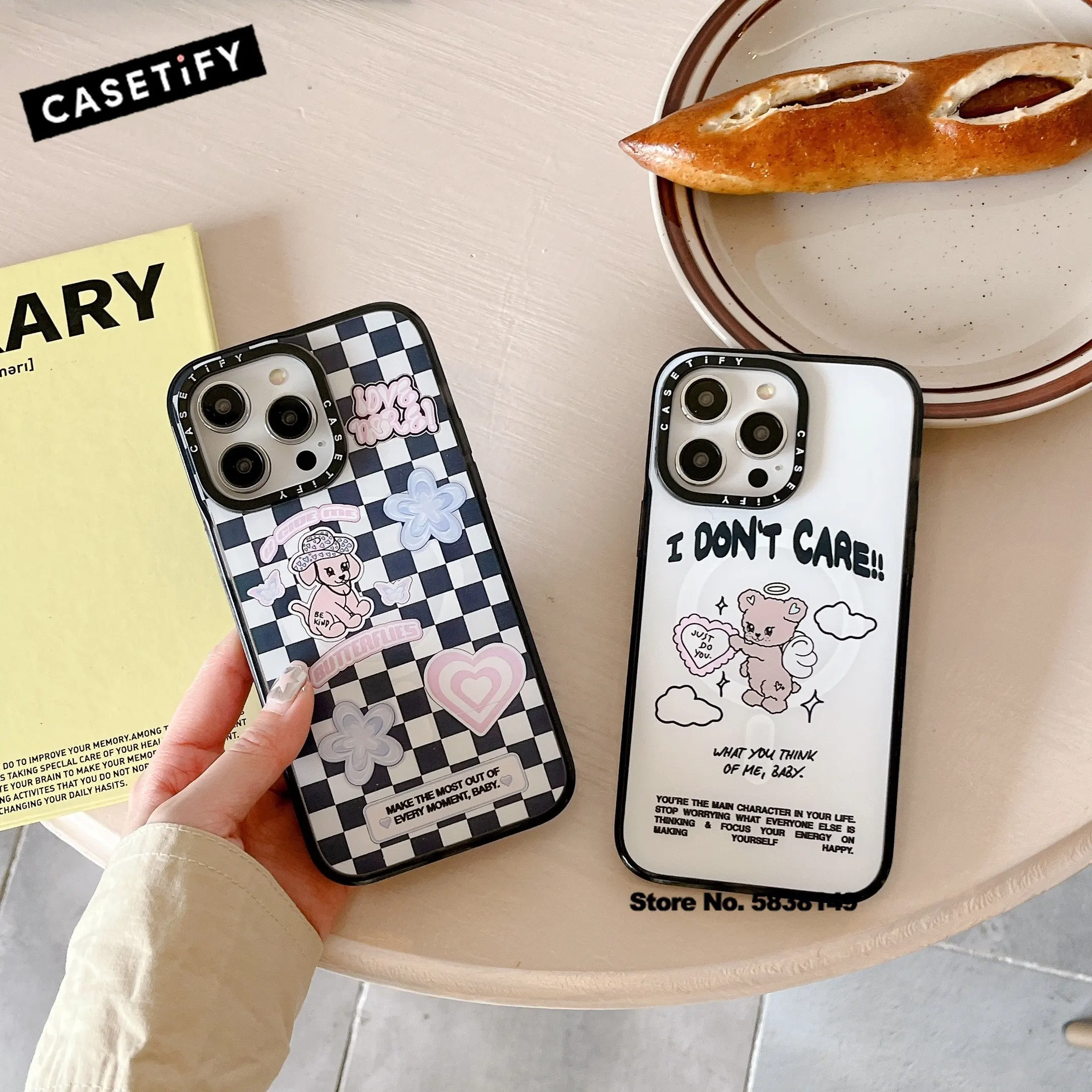 

CASETIFY ADER Magnetic Magsafe Wireless Charging Cases for IPhone 11 12 13 14 Pro Max Case Shockproof Hard Cover