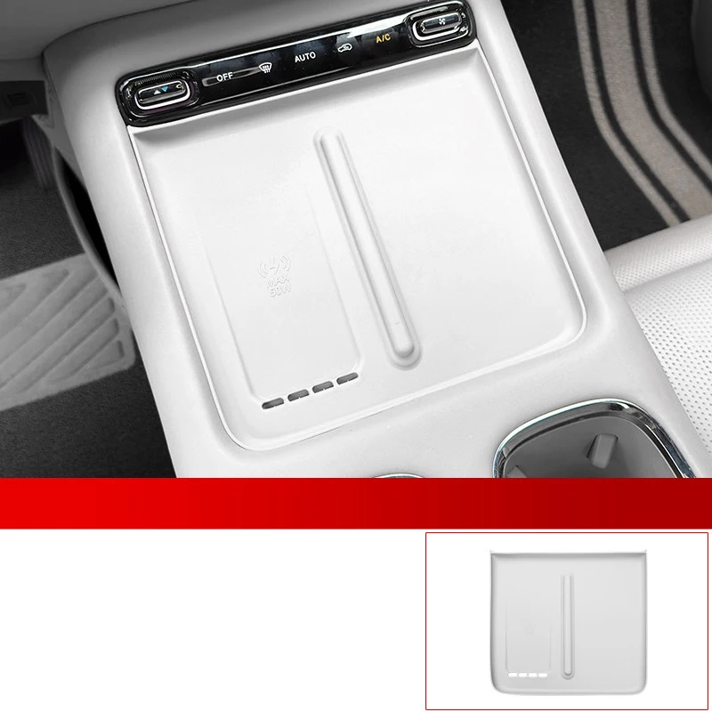 

Для Trumpchi GAC S7 автомобильный Стайлинг беспроводная чашка для наполнения воды центральная панель управления пыленепроницаемая защитная силиконовая накладка аксессуары