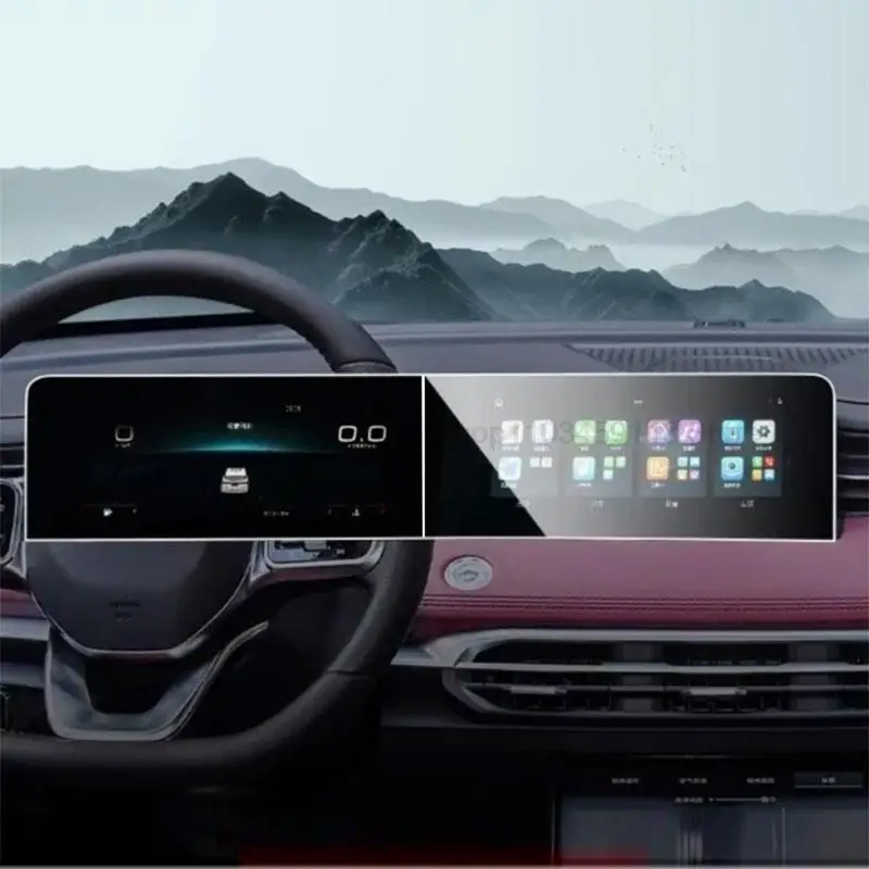 

Защитная пленка из закаленного стекла для Jetour X70 plus 2023, 10,25 дюйма, автомобильный радиоприемник, GPS-навигация, аксессуары для экрана автоинфектуры