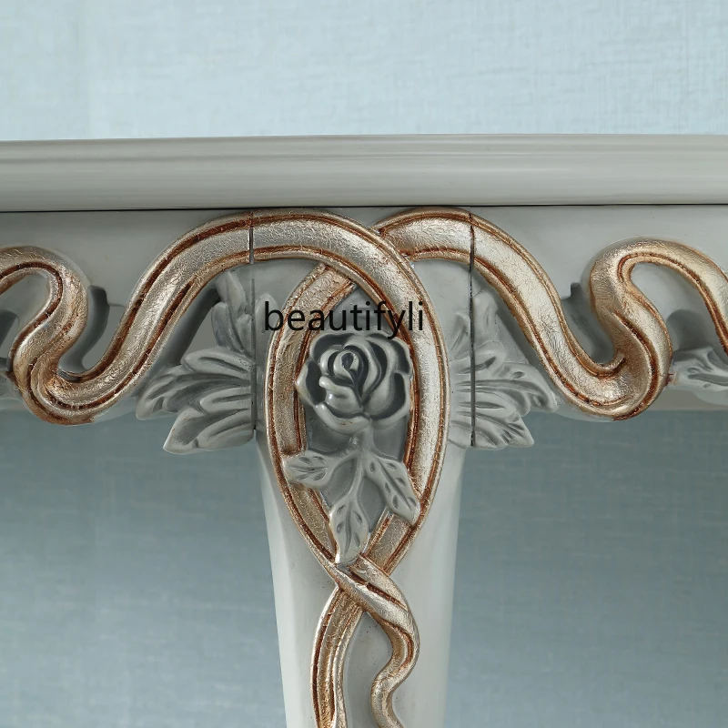 Резная консоль CXH в европейском стиле украшение для гостиной коридора входного
