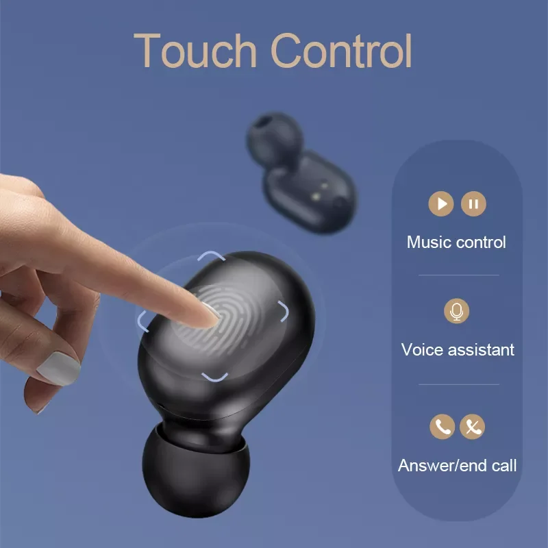 

2023 HAYLOU GT1 Pro Long Battery HD Stereo TWS Bluetooth Earphones, Touch Control Wireless Headphones With Dual Mic Noise Isola