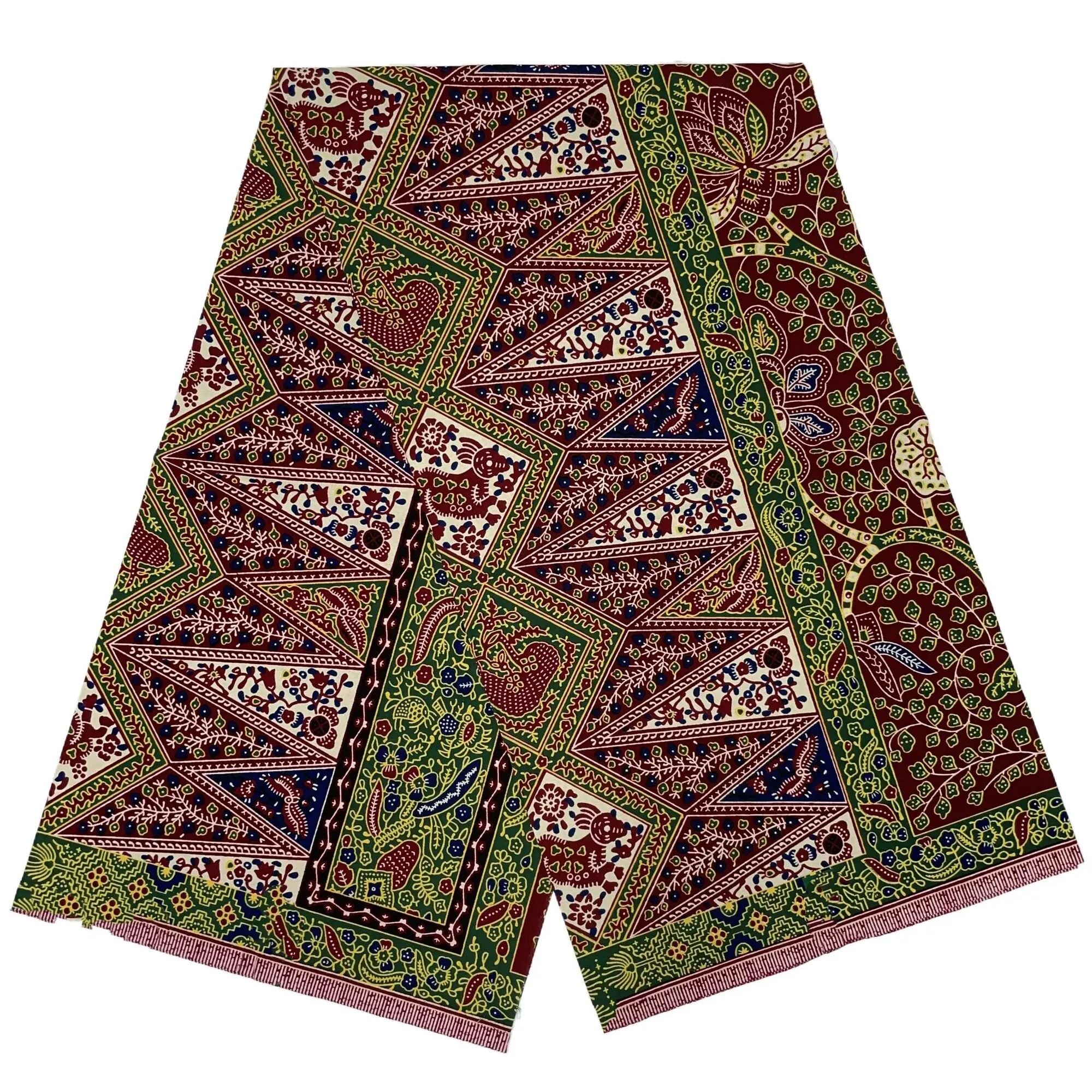 Оригинальная мягкая восковая ткань 6 ярдов 2024