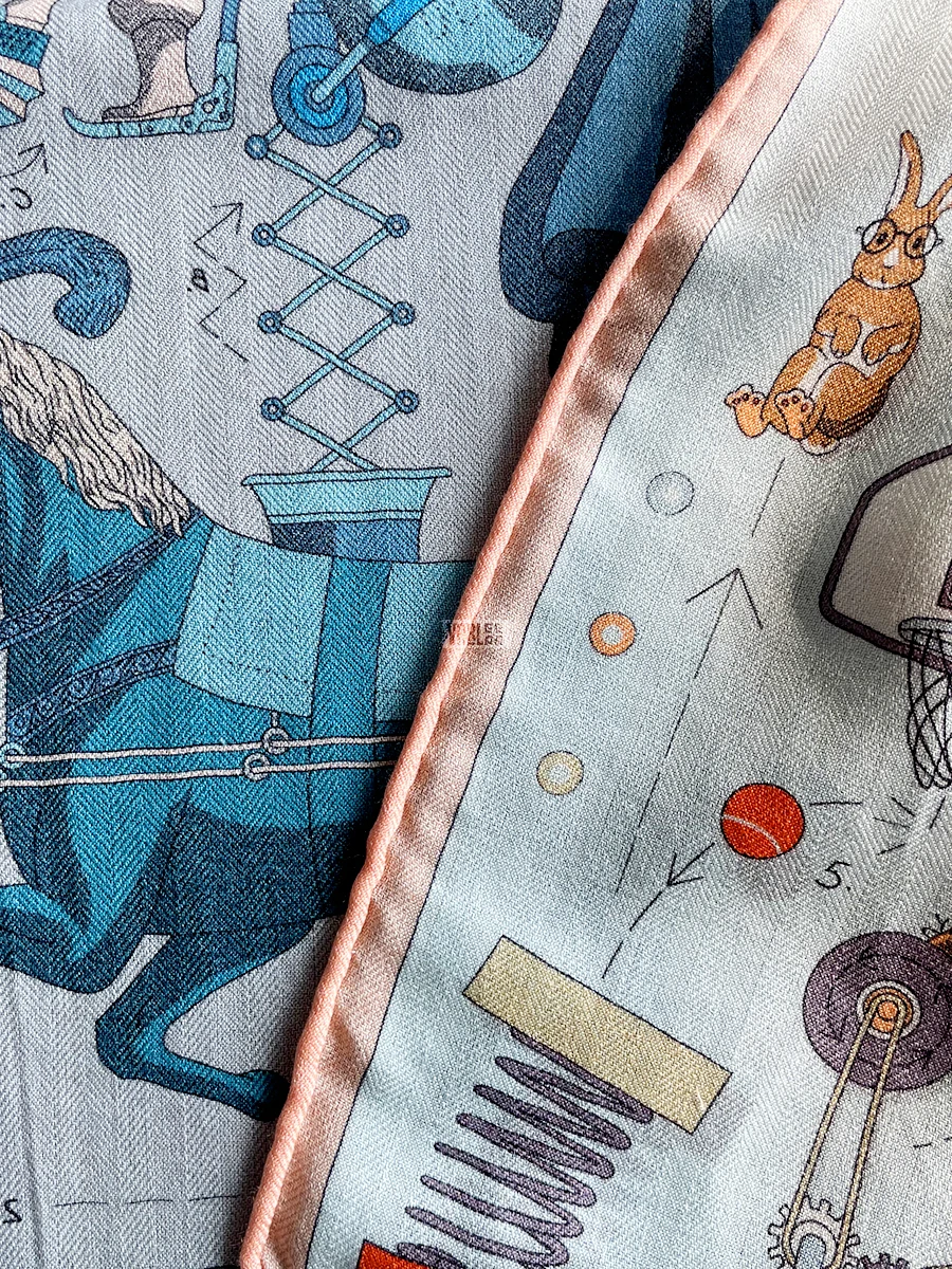 Дизайнерский кашемировый маленький шарф шаль ручной работы двусторонняя печать