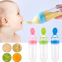 baby spoon bottle feeder dropper silicone spoons for feeding medicine kids toddler cutlery utensils children newborn accessories