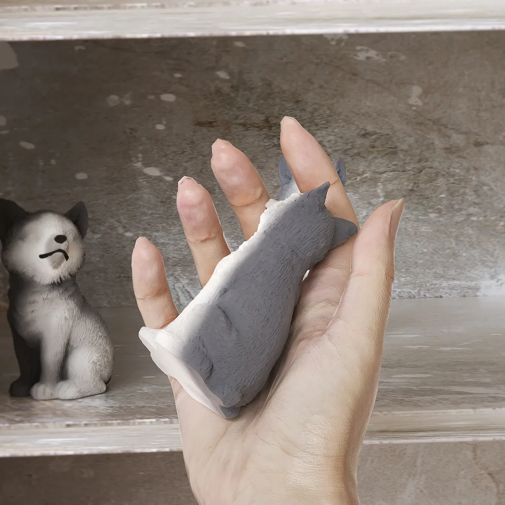 3d-свеча в виде лисы искусственная смола цемент искусственное мыло эпоксидная