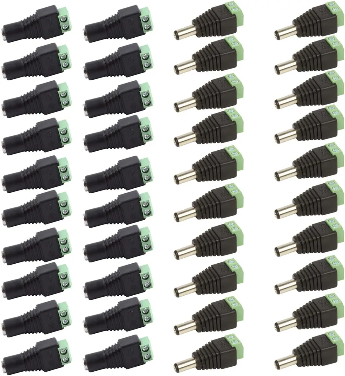 

Разъемы питания постоянного тока 12В для камер видеонаблюдения