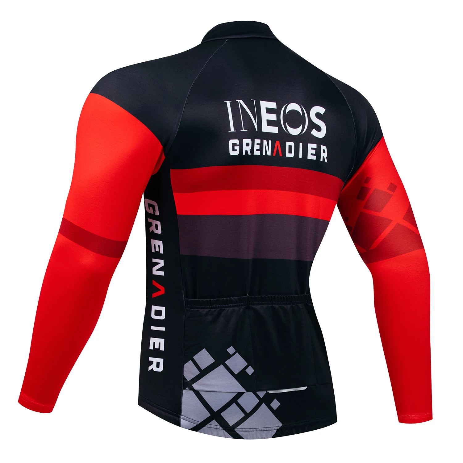 Зимние велосипедные куртки INEOS Team для мужчин и женщин 2025 UAE Ropa Ciclismo термофлисовая