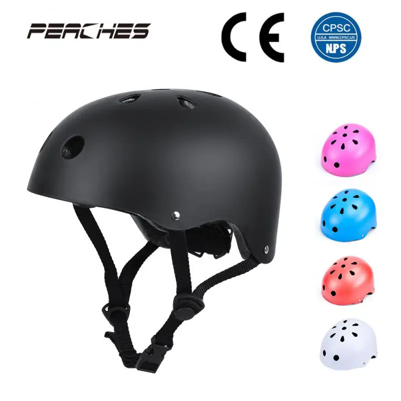 

Safety Helmet Outdoo Adult Children Cycling Skating Skateboard Roller Skating Balance Skaterr Riding Shock-absorbing Helmet
