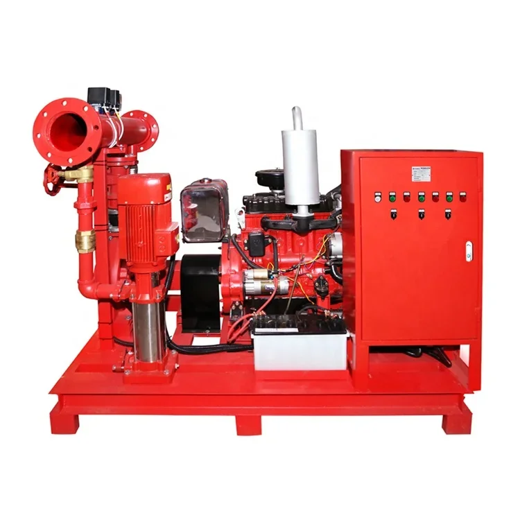 Стандартная пожарная система PDJ NFPA20 с жокей-насосом 1000GPM 7BAR
