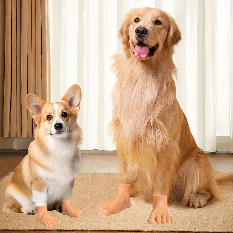 1 пара креативных милых крошечных кукол на ногах забавные маленькие пальцы ног