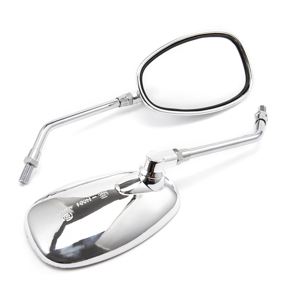 Motorcycle Rearview Mirror Electrombile Scooter E-Bike Rearview Mirrors 10mm For Honda Shadow Ace Spirit Magna VT750