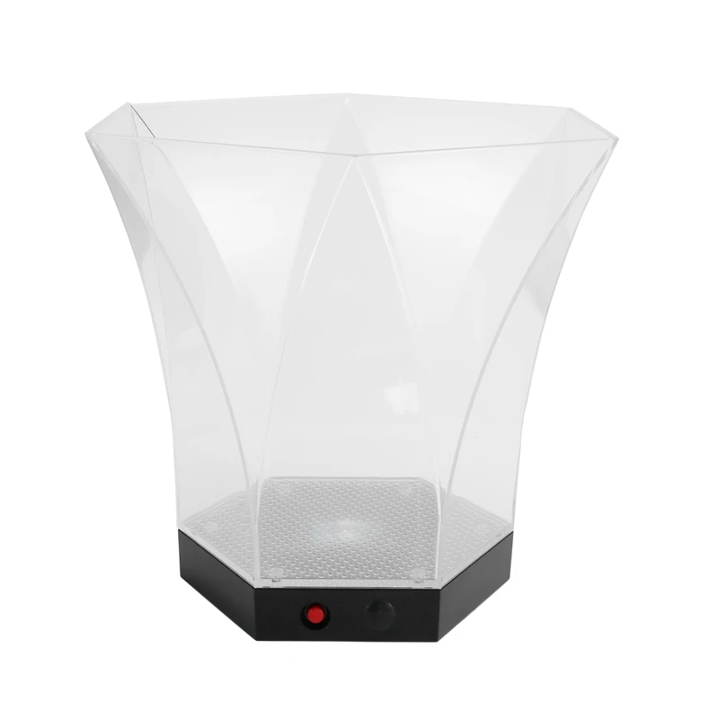 

Большой Вместительный полигональный фон для бара 5 л, для ночного клуба, для освесветильник, для шампанского, виски, пива, баров