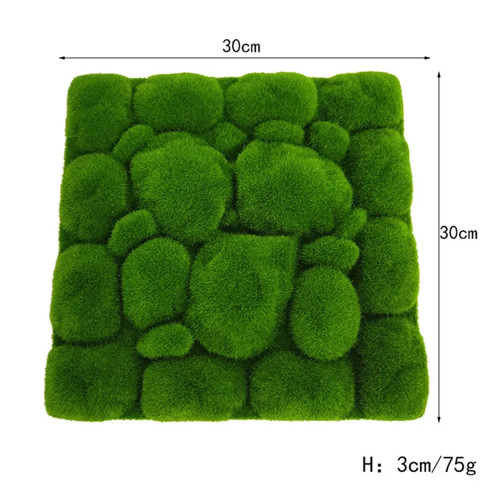 Настенный декор из искусственного мха искусственная растительная зелень для