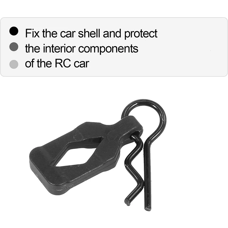 4 шт. зажимы для кузова Traxxas Hsp Redcat Rc4wd Tamiya Axial Scx10 D90 Hpi 1/10 RC Car