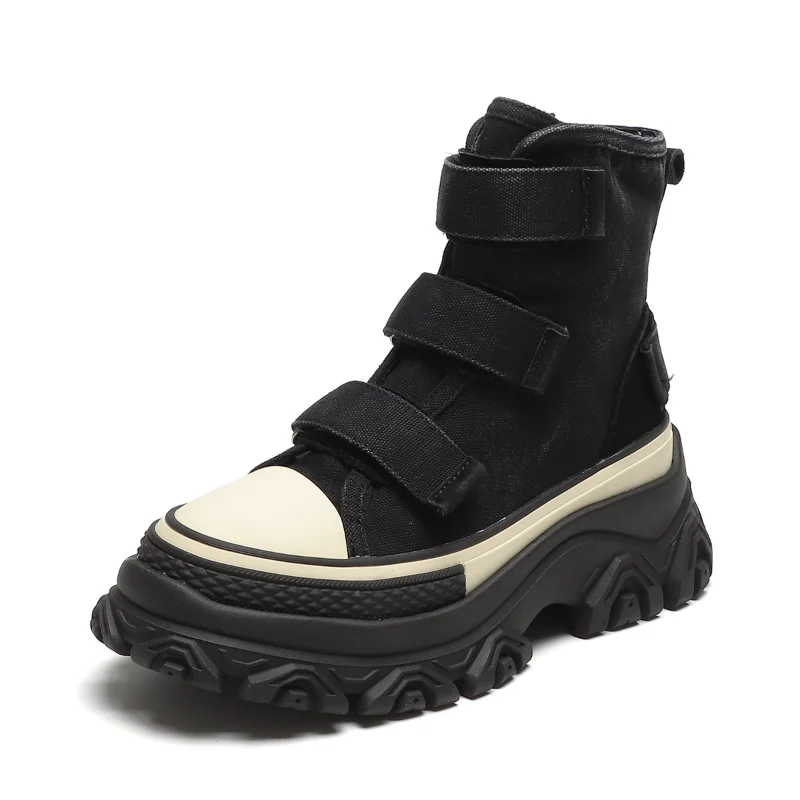 

Thick Bottom Canvas High-Top Women Fall New Women's Boots Martin Boots