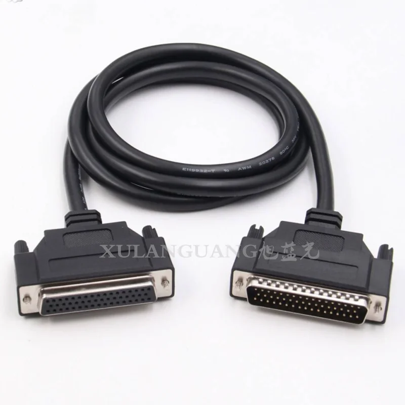 Cabo Hdb50 db 50 Pinos Macho para Fêmea m f Cabo de Transferência de Dados Três Linhas 50 p Profissional Personalizado Comprimento Alta Qualidade Cabos de computador e conectores