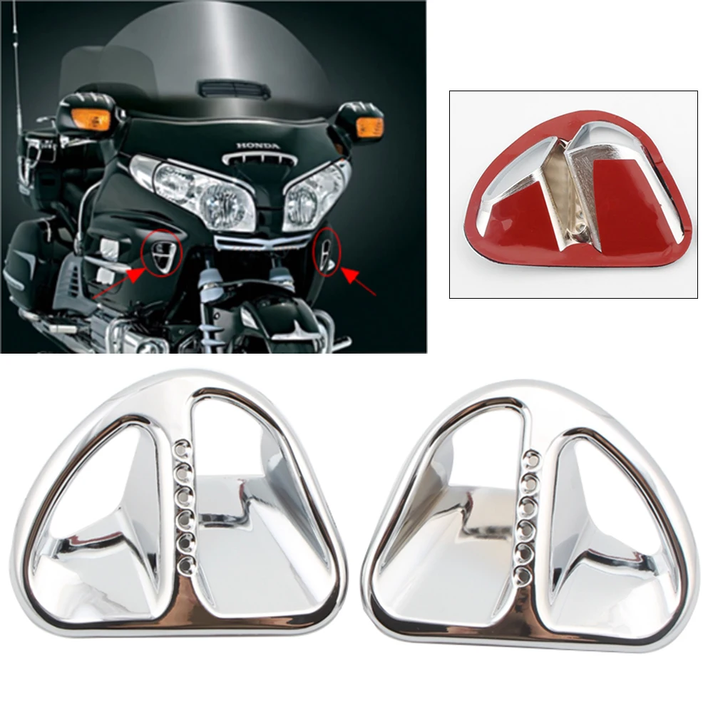 

Хромированные воздухозаборные решетки для мотоциклов Honda Goldwing GL 1800 GL1800 2001-2007 2008 2009 2010 2011