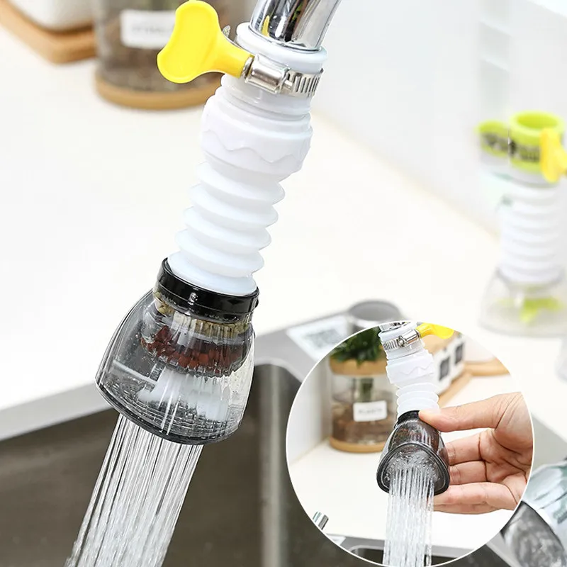 

Universal Rotation Kitchen Faucet Spouts Sprayers Shower Tap Water Filter Purifier Nozzle Filter For Household Sink Accessories