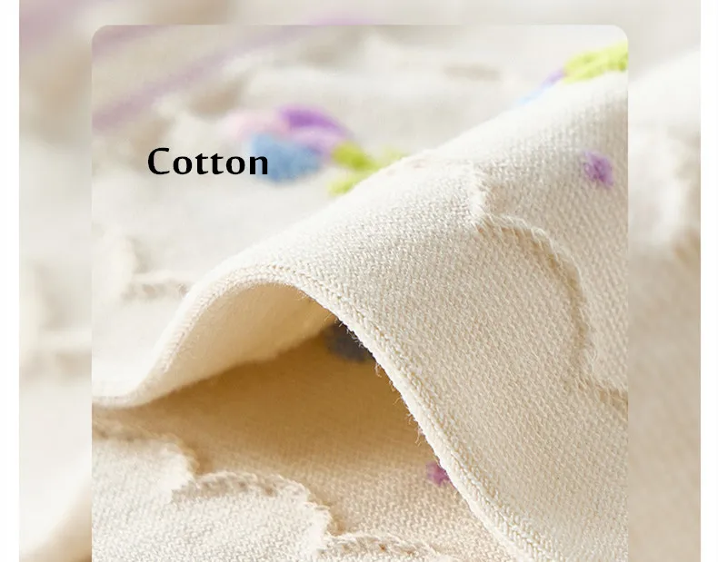 Yasuk All Season Women's Fashion Soft Print Stripe All-Match Lovely Girl Casual Comfortable Mid High Socks 5Pcs Sweet Girl