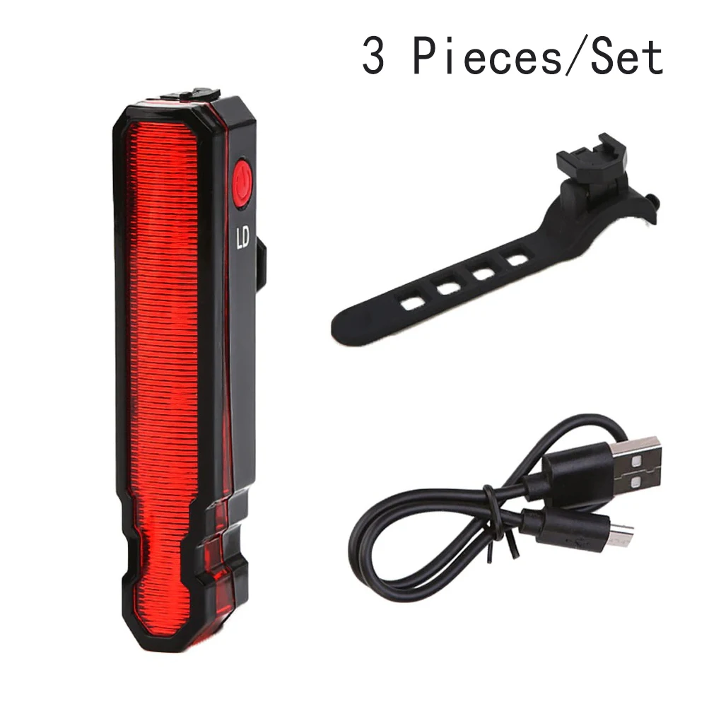 

Задний фонарь для велосипеда, перезаряжаемый, водонепроницаемый