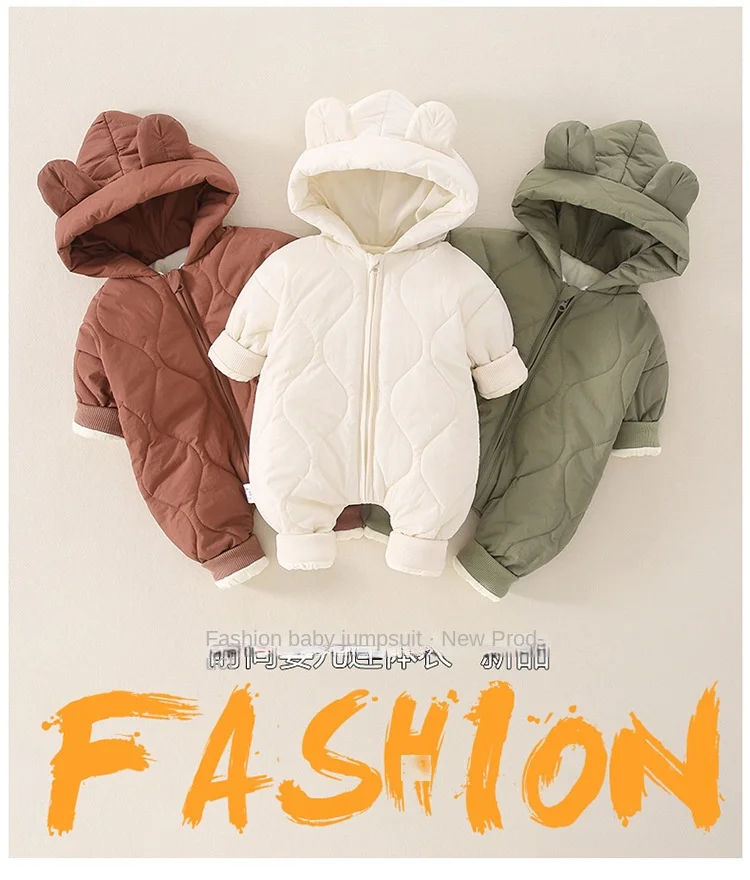 

Neonate Girls Boy Jackets For Kids Solid Color Zipper Coats Autumn Boys Warm Hooded Down Jackets Children Christmas Outerwear