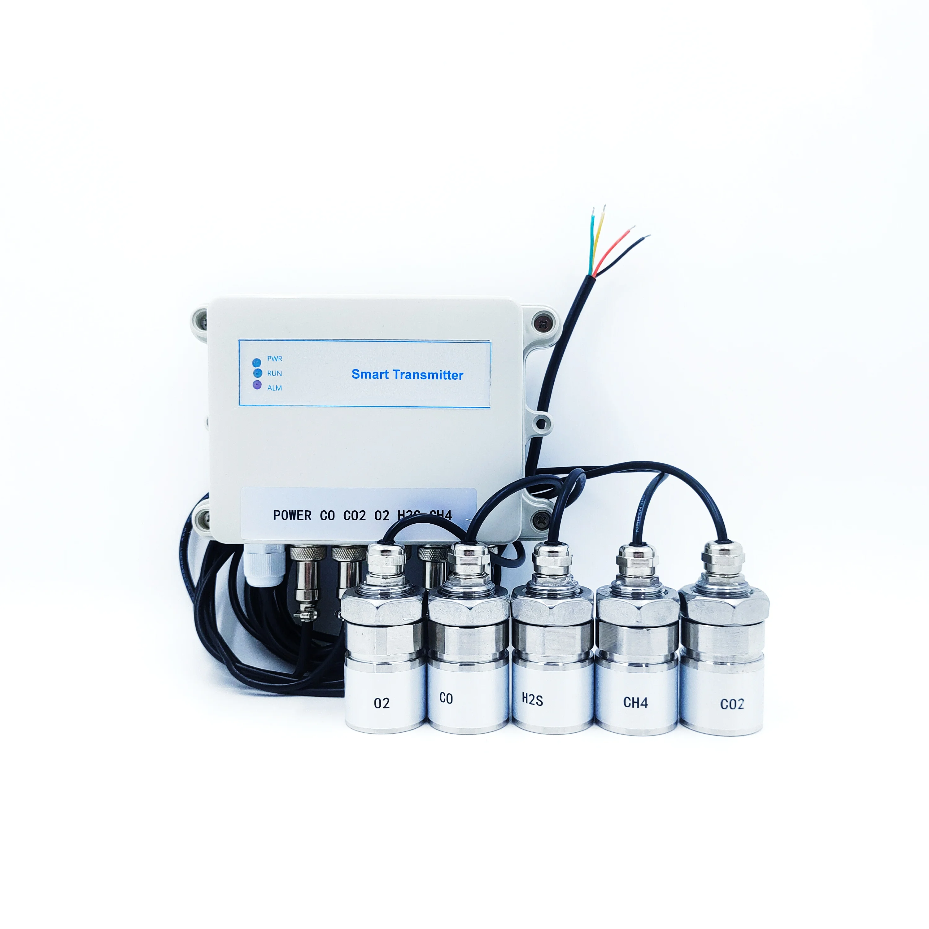 Фото Беспроводной IoT-детектор CE LORA LORAWAN GPRS 4G WIFI RAS485, настенный, из нержавеющей стали, для мониторинга NH3 №2