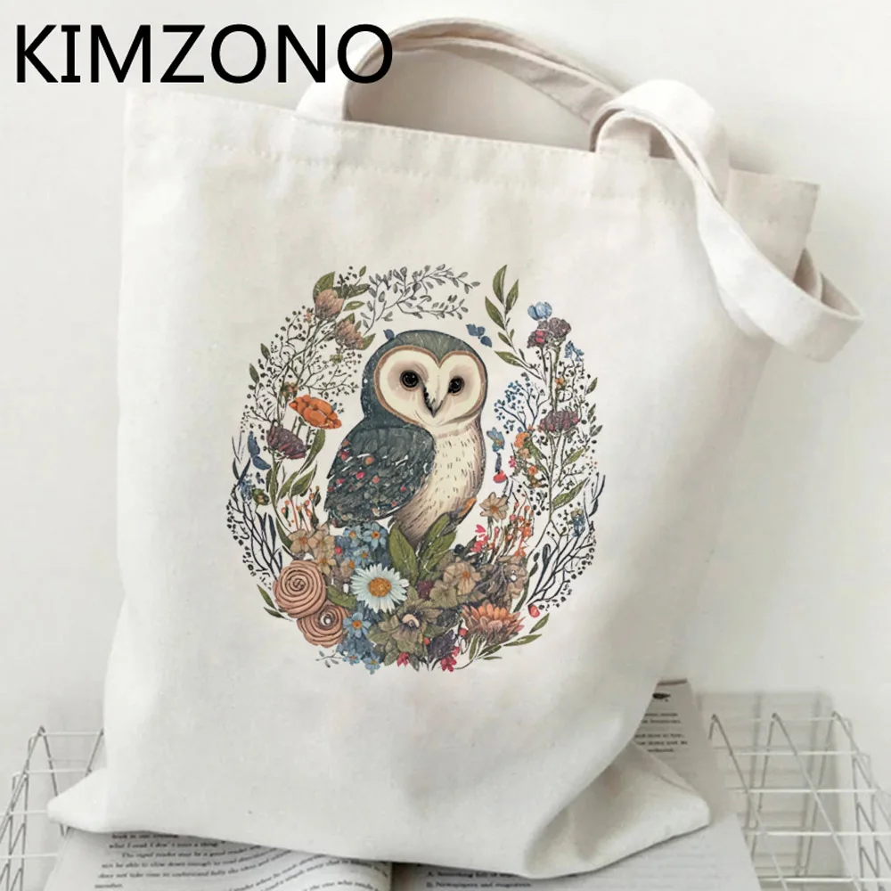 Сумка для покупок Goblincore хлопчатобумажная сумка женская шоппер сумки