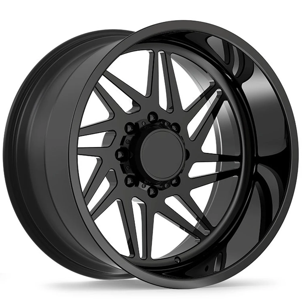 Кованые черные глубокие вогнутые диски 22, 24, 26, 28 дюймов для GMC Sierra 25003500 HD, Hummer H2, внедорожные диски H-стиля 8x170 (art.: 3920dad764715) - 3920dad764715