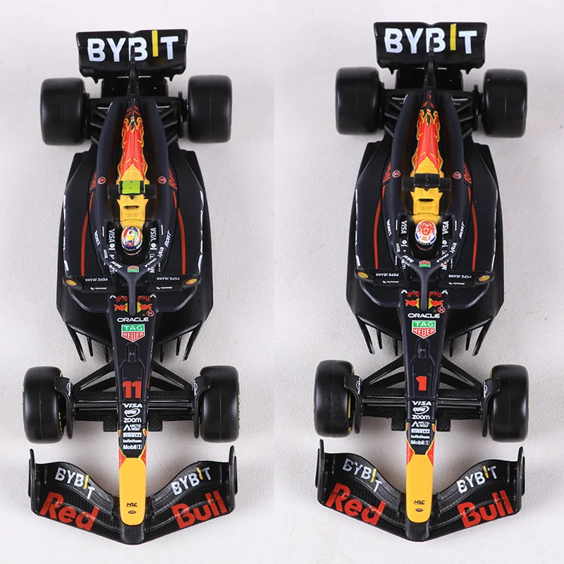 Burago 1:43 Red Bull Racing RB20 2024 No 1 и 11 из сплава роскошный автомобиль литая под давлением